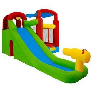  Jump House with Cannon Water Spray Slide Bounce House Toys & Games