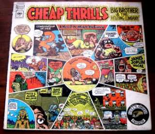   Brother & The Holding Company Cheap Thrills 1968 Columbia 360  