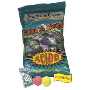 Spanish Sour Bubble Gum   Case of 12 