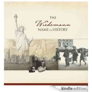 The Wiedemann Name in History Ancestry  Kindle Store