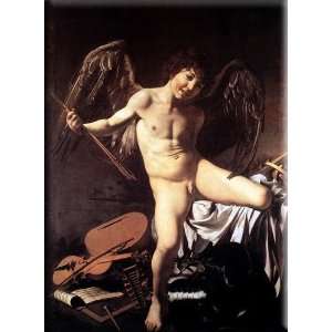   Victorious 22x30 Streched Canvas Art by Caravaggio