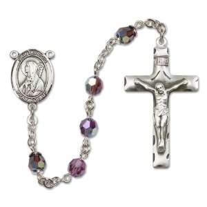  St. Brigid of Ireland Amethyst Rosary Jewelry
