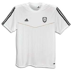 adidas adiPURE ClimaLite Soccer Jersey (Blk/Wht) Sports 