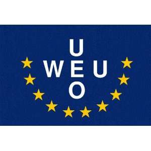  Western European Union Flag Flag Pack of 12 Gift Tags 