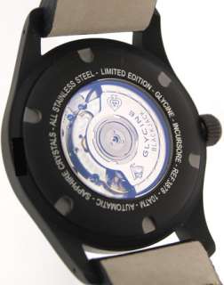 Glycine Incursore Black Jack Limited Edition Automatic Watch Retail $ 