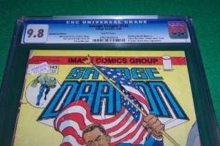 Savage Dragon #145 Wondercon Obama vs Osama CGC 9.8  