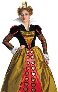 Alice In Wonderland Movie Red Queen of Hearts Costume  