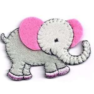 Elephant  Jungle Animals/Cute Critters/Children Iron On Embroidered 