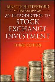 Introduction to Stock Exchange Investment, (0333778022), Janette 
