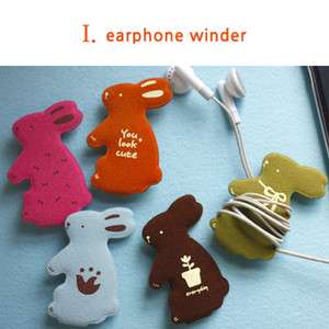 NEW EARPHONE CABLE WINDER ORGANIZER_I. earphone winder for  iPod 
