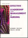 Effective Leadership and Nursing Management in Nursing, with Student 