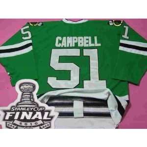  Wholesale Chicago Blackhawks 51 Brian Campbell Green 