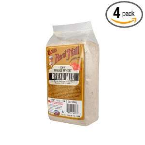Bobs Red Mill Bread Mix Whole Wheat, 19 Ounce (Pack of 4)  