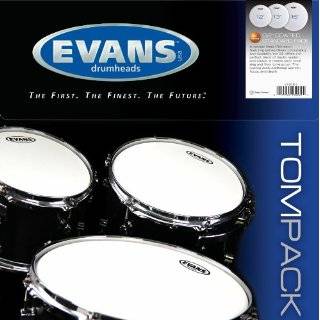 Evans G2 Tompack, Coated, Standard (12 inch, 13 inch, 16 inch) by 