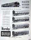 Vintage 1961 HORNBY DUBLO 2 & 3 Rail Train Coaches ADVERT   Original 