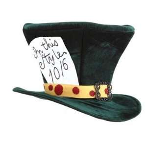  Alice In Wonderland The Madhatter Hat   Adult Size Toys & Games