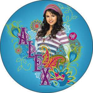 Disney Wizards of Waverly Place Alex Blue Button NEW  