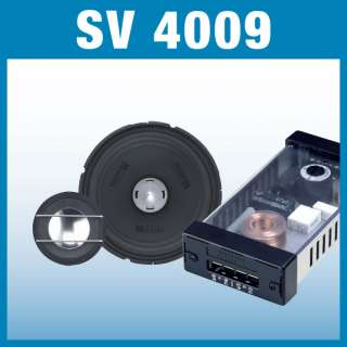 German Maestro SV 4009 Car Audio 4 2 Way Component Coaxial System 