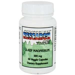 Advanced Research   2 AEP Magnesium 500 mg.   50 Vegetarian Capsules