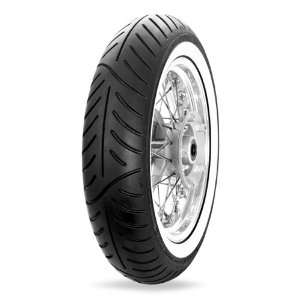   Venom Bias Touring/Crusing AM41 Front Tire with Whitewall Automotive