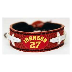  Kansas City Chiefs Larry Johnson Classic Jersey Bracelet 