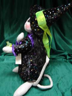 ANNALEE LARGE 18 HALLOWEEN WITCH MOUSE W/TAGS MUST C  