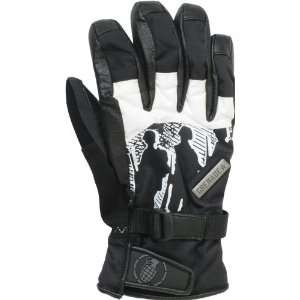  Grenade Apache 2012 Guys Black & White Gloves