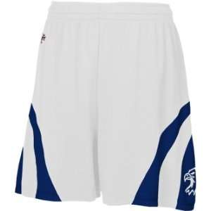   Mesh Basketball Shorts WHITE/NAVY (SHORT ONLY) YM