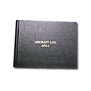  Aircraft Log AF5 1 Green Aircraft Spruce & Speciality Co 