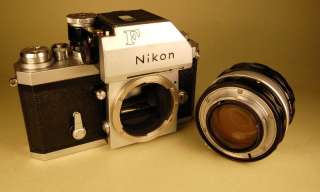 Vintage NIKON F FTn Photomic camera +Nikkor 50mm & 80 200mm zoom 