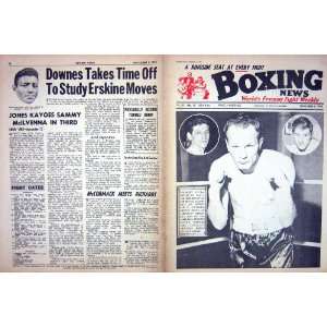 BOXING 1964 CHARNLEY COOPER TAYLOR PATTERSON PASTRANO 
