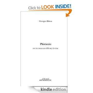 Phimosis (French Edition) Georges Bitton  Kindle Store
