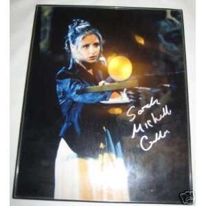 Certified Autographed Sarah Michelle Gellar Buffy the Vampire Slayer