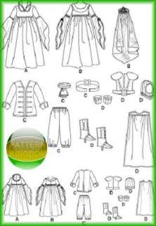 Includes patterns and instructions to make two princess outfits, plus 