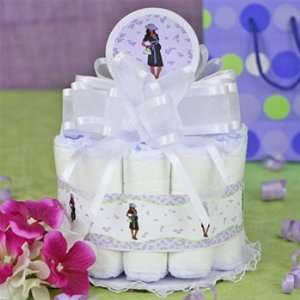  African American Mommy To Be Baby Shower Diaper Cake Baby