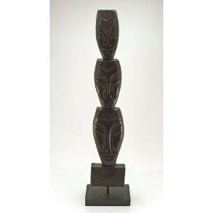  Tall African Tribal Mask on Base