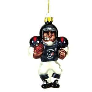  Houston Texans NFL Glass Player Ornament (5 African 