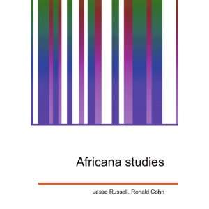  Africana studies Ronald Cohn Jesse Russell Books