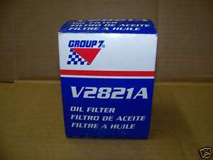 GROUP 7 V2821A Oil filter Lot of 4 Oil Filters  