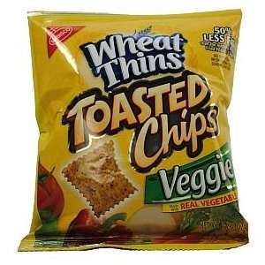 Nabisco Wheat Thins Toasted Veggie Chips  Grocery 