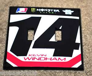 KEVIN WINDHAM # 14 Large Switch plate  