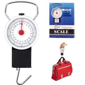  50 Pound Luggage Scale with Tape Measure 