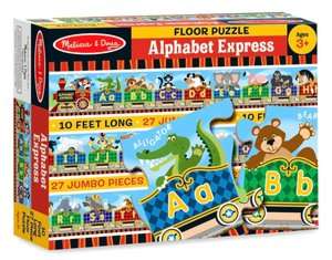   Alphabet Express Floor Puzzle by Melissa & Doug