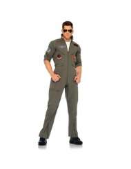Top Gun Mens Flight Suit Costume