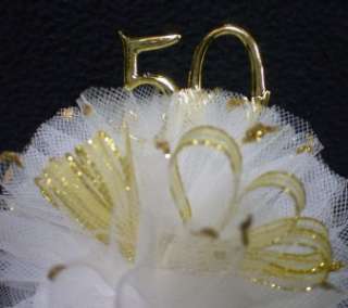 50th Anniversary Glasses Cake Knife & Server LOT 50 #2  