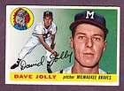 1955 Golden Stamp Dave Koslo Braves  