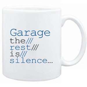   Mug White  Garage the rest is silence  Music