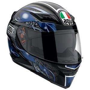 AGV Stealth SV Cruel Helmet   Small/Blue/Black