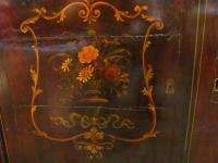 Antique French Mahogany Painted Secretary Abatant c1830  