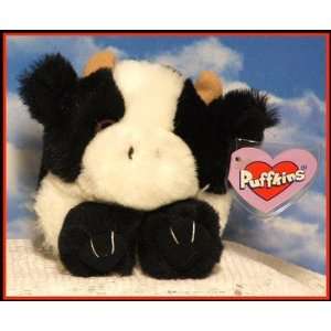  Puffkins Bean bag, NWT   Meadow   Cow Toys & Games